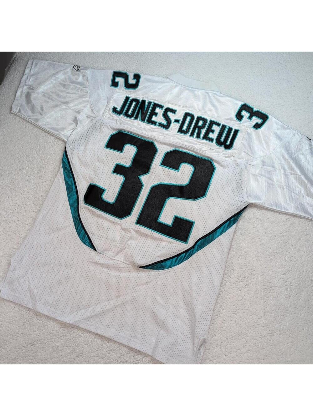 Y2K Maurice Jones-Drew Jersey NFL Reebok Jacksonville Jaguars #32 Men's 50